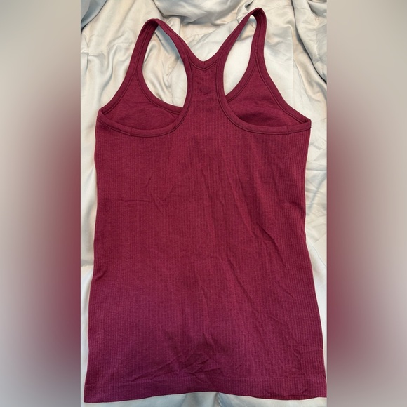 NWOT Lululemon Ebb to Street Tank Top, Deep Luxe, Size 8 - Picture 3 of 6
